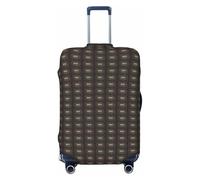 AYYQWE Funda elástica para maleta, diseño de matemáticas, para viajes y vacaciones familiares, accesorio protector, Black, S, Equipaje de mano