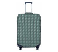 AYYQWE Funda protectora elástica para maleta, diseño de fórmulas, teoría, matemáticas, lecciones de matemáticas, para viajes y vacaciones familiares, Black, M, Equipaje de mano