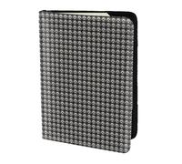 AYYQWE Funda tipo cartera con diseño de cuervo negro con pájaros en una rama para hombres y mujeres, para pasaporte, documentos de viaje, elegante, segura y ligera, Black, Talla única