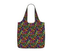 AYYQWE Gay Pride - Bolsa de compras plegable y reutilizable con estampado de arcoíris para viajes, gimnasio, mochila de viaje o camping