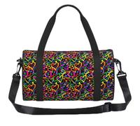 AYYQWE Gay Pride - Bolsa deportiva con estampado de arcoíris para adultos, ligera, para viajes, camping, yoga, fitness