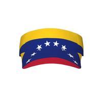 AYYQWE Gorra unisex con estampado de bandera de Venezuela con protección UV, ligera, transpirable, para deportes al aire libre, color negro