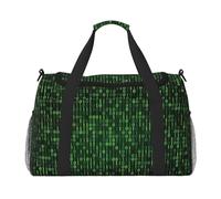 AYYQWE Hacker Era - Bolsa de viaje de mano con estampado para mujeres y hombres, viajes de negocios, camping, viajes diarios
