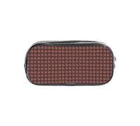 AYYQWE Hermosa bolsa organizadora transparente con estampado de amapolas rojas para artículos de papelería, escuela, viajes, oficina