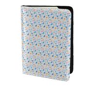 AYYQWE Hockey Elements - Funda tipo cartera con estampado creativo para hombre y mujer, para pasaporte, documentos de viaje, elegante, segura y ligera, Black, Talla única