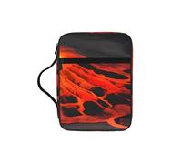 AYYQWE Kilauea - Bolsa de almacenamiento de la Biblia con estampado de volcanes para hombre y mujer, impermeable, para el hogar, iglesia, viajes, servicio de adoración