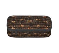 AYYQWE Library Library - Estuche versátil para estudiantes, 8.3 x 2 x 3.7 pulgadas, bolsa de almacenamiento, uso escolar y oficina, Black, Talla única