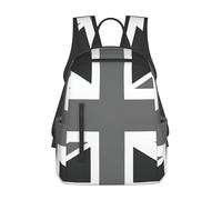 AYYQWE Mochila ligera unisex con estampado de la bandera nacional del Reino Unido, para viajes, viajes, viajes, viajes, trabajo, senderismo, mochila de día