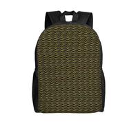 AYYQWE Mochila unisex con estampado de escamas de dragón, mochila de viaje ligera para aventuras al aire libre