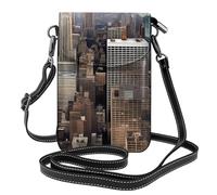 AYYQWE New York Fashion City Print - Mini bolso bandolera para mujer, ligero, a la moda, viajes, regalo diario