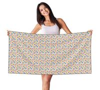 AYYQWE Paw Prints Art 1 - Toalla de playa con impresión artística para viajes, piscina, tomar el sol para mujeres, hombres y niños, accesorio de vacaciones