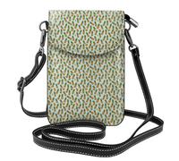 AYYQWE Piña estampada. Mini bolso bandolera para mujer, ligero, moderno, viajes, regalo diario