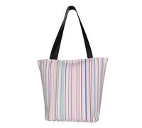 AYYQWE Rayas de color. Bolso de hombro para mujer con estampado a la moda, ligero, cruzado, casual, compras, todos los días