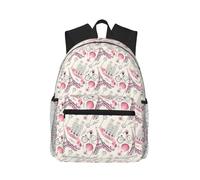 AYYQWE The Paris Tower And A Bicycle Print - Mochila informal ligera y cómoda, unisex, para senderismo, gimnasio, camping, trabajo al aire libre