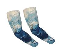AYYQWE Within The Tides - Mangas de brazo con protección solar UV, cómodas, transpirables, para deportes y actividades de ocio