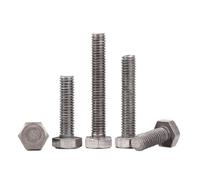 AYYSSM 10/20 unids/Lote M6x10/15/20/25/30/35/40/45/50/55/60/65/70/75/80/85/90/100mm Pernos hexagonales de Titanio GR2(M6X25 20PCS)