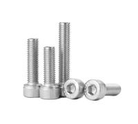 AYYSSM Tornillo Allen M7 M9 Tornillo de Cabeza Hueca Hexagonal Tornillo de Acero Inoxidable(M7x1.0mm 1pc,100mm)