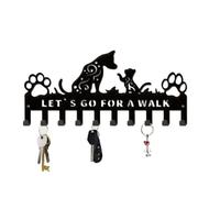 Ayztantine Colgador de llaves de pared Adorno for puerta de entrada: colgador llaves hierro for pared | Soporte for gatos y perros, cierres decorativos para Salón y Cocina