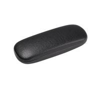 Ayztantine Funda de Gafas Blanda de Cuero Classic Leather Litchi Grain Glasses Case Waterproof Hard Frame Eyeglass Reading Protector Black Spectacle Cases