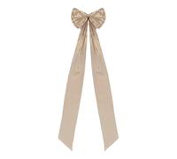 Ayztantine Lazos Arbol Navidad Adorno navideño Grande de satén Doble Capa for árbol Navidad, Accesorio Festivo for decoración del hogar y Fiestas(Gold)