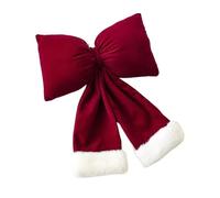 Ayztantine Lazos Arbol Navidad Gran Lazo navideño de Terciopelo con Acabado Tridimensional for árbol Hotel(Color 3)