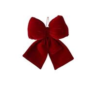 Ayztantine Lazos Arbol Navidad Gran Lazo navideño de Terciopelo con Acabado Tridimensional for árbol Hotel(Color 6)