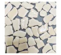 Ayztantine Mosaicos Manualidades 122 g de Porcelana Poligonal for Manualidades, Materiales for Hacer mosaicos de cerámica, 1-4 cm de Largo, 1-4 g/Unidad, 3,5 mm de Grosor.(Color 11)