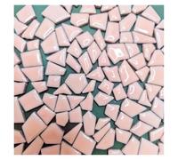 Ayztantine Mosaicos Manualidades 122 g de Porcelana Poligonal for Manualidades, Materiales for Hacer mosaicos de cerámica, 1-4 cm de Largo, 1-4 g/Unidad, 3,5 mm de Grosor.(Deep Pink)