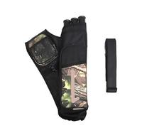 Ayztantine Portaflechas Carcaj de Tiro con Arco, carcaj 3 Tubos, Soporte for Flechas, Parte Trasera portátil, Mano Derecha, Izquierda for Tiro Arco(RH 1pc)