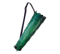 Ayztantine Portaflechas Medieval Larp Archer Dragonscale Quiver Forest Elven Cuero Espalda Flecha Estuche Protector Robin Hood Ranger Elf Bowman Tiro con Arco(Green)