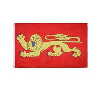 AZ FLAG Bandera Aquitania 150x90 cm De Aquitaine Poliéster 100D 2 Ojales | Uso interior y exterior Enseña costuras dobles y bordes reforzados con ojales metálicos