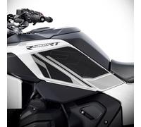 Az Graphishop - Adhesivos laterales para depósito de resina 3D compatibles con BMW R 1300 RT 2025, protección contra golpes y arañazos, fabricado en Italia L-R1300RT (Alpine White)