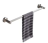 AZAARA Rieles de Barra de Toalla Individuales 100 cm 110 cm 120 cm, toallero montado en la Pared Toallero Largo para baño y Cocina, Acabado Pulido de Acero Inoxidable (Size : 90cm) Dignified