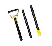 Azada de acero inoxidable con agarre ergonómico para un deshierbe eficiente en el jardín y cultivo del suelo, azada manual de deshierbe