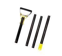 Azada de acero inoxidable con agarre ergonómico para un deshierbe eficiente en el jardín y cultivo del suelo, azada manual de deshierbe