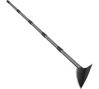 Azada de Jardín, Azada Herramienta de Jardín Azada de Jardín Triangular con Cuchilla Afilada para Cavar, Desyerbar, Cortar y Perder Tierra - Mango de Metal con Longitud Ajustable (182cm)