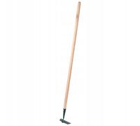 Azada KADAX, azada de jardín para aflojar, de metal, 14 cm, con mango de madera