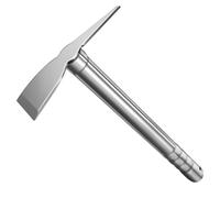 Azada Pequeña de Acero Inoxidable Plata para Jardinería