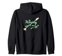 Azar no es fácil, Mujeres Divertidas jardinería Sudadera con Capucha
