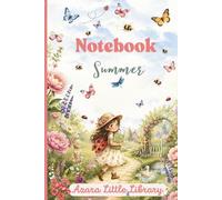 Azara’s Summer Notebook: Adventure Journal for Writing, Drawing, School Notes and Creative Ideas, 6 x 9 Inches, 120 Lined Pages