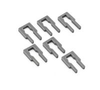 Azarton 6 clips de repuesto para lavavajillas compatibles con Miele G3xx, pieza equivalente a 09759810 09759811 1107900, fijación de guía de cesta