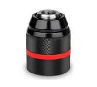 Azarton portabrocas metálico de apriete rápido, sin llave y autoajustable, rango de sujeción 2-13 mm, conexión 1/2-20UNF, para taladros manuales