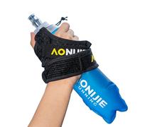 Azarxis Bolsa para Botella de Agua Plegable Bolsa de Mano Portátil Botella de Hidratación Libre de BPA para Maratón Correr de Trail Deporte para la Mano Derecha