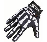 Azarxis Guantes de Ciclismo Ajustable con Pantalla Táctil Guantes de Dedo Completo para Bicicleta de Montaña Motocicleta Entrenamiento Hombres Mujeres (Negro, S)
