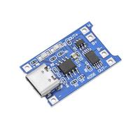 AZDelivery 1 X TP4056 Módulo de carga de batería - USB tipo C, circuito de protección, indicadores LED - Indispensable para sus baterías de celda única Li-Ion o LiPo