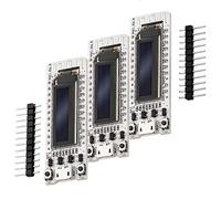 AZDelivery 3 pcs NodeMCU ESP8266 Heltec con Pantalla OLED CP2104 WLAN WiFi Placa de Desarrollo con Arduino con E-Book Incluido!