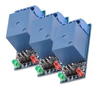 AZDelivery 3 x 1 Canal KF-301 Modulo Relay 5V Low-Level-Trigger compatibile con Arduino con E-Book Incluido!