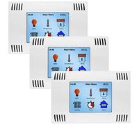AZDelivery 3 x AZ-Touch Mod Smart Home Kit de Montaje en Pared con Pantalla Táctil TFT LCD 2,8 Pulgadas, Controlador Táctil SPI XPT2046 Compatible con Arduino, ESP8266 y ESP32 con E-Book Incluido!