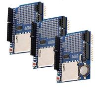 AZDelivery 3 x Data Logger Modulo Data Recorder Shield Compatible con Arduino con E-Book Incluido!
