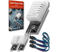 AZDelivery 3 x DHT22 AM2302 Sensor de Temperatura y Humedad con Placa y Cable Compatible con Compatible con Arduino y Raspberry Pi con E-Book Incluido!